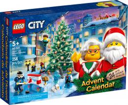 LEGO CITY Adventn kalend 2023 rozkldac s hern plochou 60381
