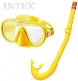 INTEX Adventurer potpsk plaveck set do vody brle + norchl lut 55642 - zvtit obrzek