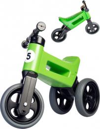 Odredlo Funny Wheels Rider Sport 2v1 dtsk odstrkovadlo Zelen plast - zvtit obrzek