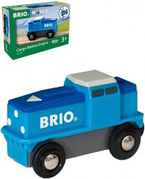 BRIO Nákladní lokomotiva na baterie doplnìk k vláèkodráze 33130