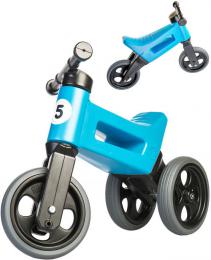 Odredlo Funny Wheels Rider Sport 2v1 dtsk odstrkovadlo Modr plast