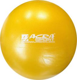 ACRA Míè overball 200mm žlutý fitness gymball rehabilitaèní do 120kg