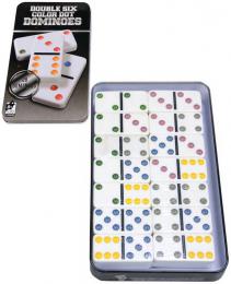 Hra Domino 28 kamen kovov krabika *SPOLEENSK HRY* - zvtit obrzek