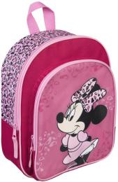Batùžek dìtský Disney Minnie Mouse s pøední kapsou na zip 25x31cm