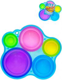 Hra Pop It antistresov Bubble Pops silikon 5 maxi bublin *SPOLEENSK HRY*