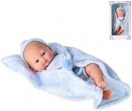 Panenka miminko chlapeek 28cm tvrd tlko s dekou v krabici - zvtit obrzek