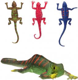 Zvíøátko chameleon mìnící barvu 20cm reaguje na teplo rùzné druhy