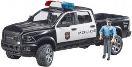 BRUDER 02505 Auto policie Dodge RAM 2500 s figurkou na baterie Svtlo Zvuk - zvtit obrzek