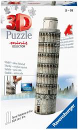 RAVENSBURGER Puzzle 3D Mini budova ikm v v Pise 54 dlk plast - zvtit obrzek