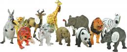 Zvata divok Safari 20-30cm plastov figurky zvtka rzn druhy - zvtit obrzek