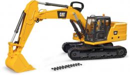 BRUDER 02483 Model bagr pásový Caterpillar žlutý stavební stroj