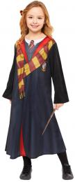 KARNEVAL Šaty Hermiona DLX (Harry Potter) vel. M (116-128cm) 6-8 let KOSTÝM