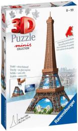 RAVENSBURGER Puzzle 3D Mini budova Eiffelova v  54 dlk plast - zvtit obrzek