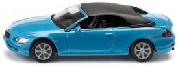 SIKU Auto sportovn BMW 645i cabriolet modr model kov 1007 - zvtit obrzek