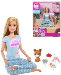 MATTEL BRB Barbie wellness a meditace set panenka s pejskem a doplòky