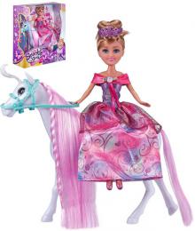 Sparkle Girlz Herní set panenka princezna 28cm s konìm plast v krabici