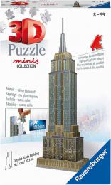 RAVENSBURGER Puzzle 3D Mini budova Empire State Building 54 dlk plast - zvtit obrzek