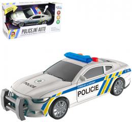 Policejn auto esk design na setrvank s hlenm na baterie Svtlo Zvuk CZ