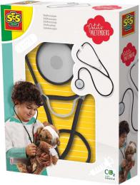 SES CREATIVE Dìtský stetoskop malý doktor v krabici