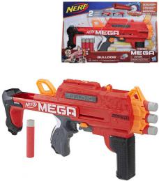 HASBRO NERF Mega Bulldog set blaster + 6 ipek AccuStrike