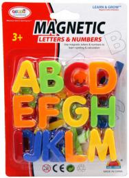 Psmena / slice barevn magnetick abeceda 3 druhy na kart - zvtit obrzek