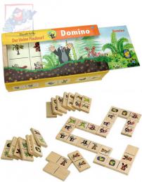 Hra Domino Krtek 28 dlk v devn krabice - zvtit obrzek