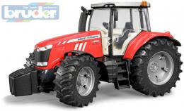 BRUDER 03046 (3046) Traktor MF Massey Ferguson PLAST - zvtit obrzek