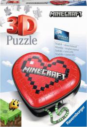 RAVENSBURGER Puzzle 3D šperkovnice Srdce 54 dílkù plast