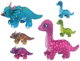 PLY Dinosaurus baby 14-23cm 2 druhy 3 barvy *PLYOV HRAKY*