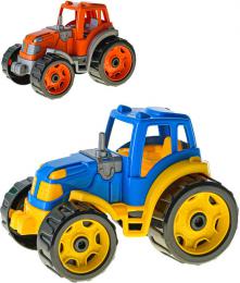 Traktor baby barevn plastov 25cm voln chod na psek 2 barvy - zvtit obrzek