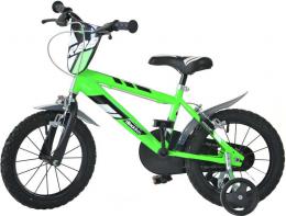 ACRA Dìtské kolo Dino Bikes 414U zelené chlapecké 14