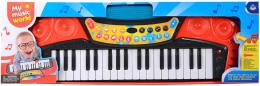 Pianko dtsk elektronick 37 klves keyboard na baterie Svtlo Zvuk - zvtit obrzek