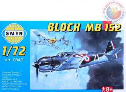 SMR Model letadlo Bloch MB 152 1:72 (stavebnice letadla) - zvtit obrzek
