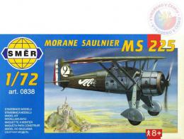 SMR Model letadlo Morane Saulnier MS 225 1:72 (stavebnice letadla)