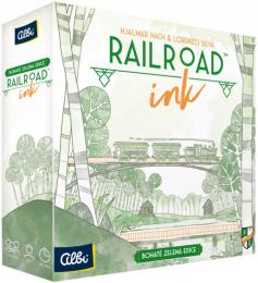 ALBI HRA Railroad Ink - Bohat zelen edice *SPOLEENSK HRY* - zvtit obrzek