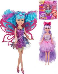 Sparkle Girlz panenka s kouzelnými vlasy 5 pøekvapení set s fashion doplòky 3 druhy