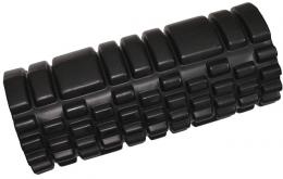 ACRA Válec masážní 33x14cm fitness roller èerný plast