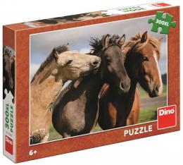 DINO Puzzle XL Barevn kon foto 300 dlk 47x33cm skldaka v krabici - zvtit obrzek