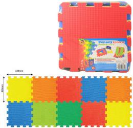 Mkk bloky barevn B 10ks pnov koberec baby puzzle podloka na zem - zvtit obrzek