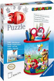 RAVENSBURGER Puzzle 3D Stojan na tužky Super Mario 54 dílkù