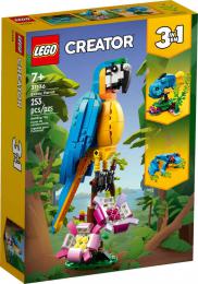 LEGO CREATOR Exotick papouek 3v1 31136 STAVEBNICE - zvtit obrzek