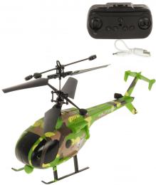 RC Vrtulnk army vojensk 20cm na vyslaku na baterie USB - zvtit obrzek