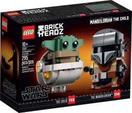 LEGO STAR WARS Brickheadz Mandalorian a dítì 75317 STAVEBNICE