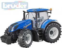 BRUDER 03120 Traktor New Holland T7.315 modr model 1:16 plast - zvtit obrzek