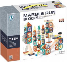 Kulièkodráha Marble Run Blocks 2D/3D stavebnice 156 dílkù v krabici