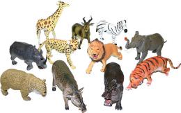 Zvata divok Safari 23-31cm plastov figurky zvtka 9 druh - zvtit obrzek