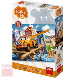 DINO Baby Puzzle 24 dlk Tatra maxi 66x47cm skldaka velk dlky