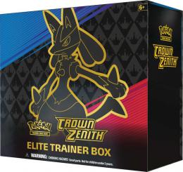 ADC Pokémon TCG Crown Zenith Elite Trainer Box set 10x booster s doplòky
