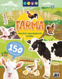 JIRI MODELS Nauèná samolepková knížka Farma