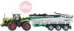 SIKU Farmer traktor Claas Xerion s cisternou model 1:57 kov - zvtit obrzek